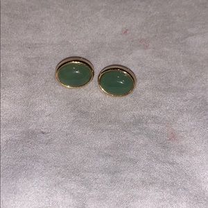 greenish blue earrings